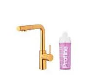 KFA Armatura Arura Duero Pure Basic Pull-Out 6623-115-31 Złoty Stal szlachetna DUERO PURE BASIC662311531GOL KFA Armatura