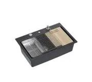 Quadron HQM7650U8_BS Marc Workstation Granitowy Czarny metalik/Stalowy HQM7650U8_BS Quadron