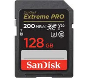 SANDISK SDXC 128GB Extreme Pro 200/100MB/s SDXC 128GB Extreme Pro SANDISK
