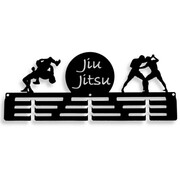 Wieszak na medale JIU JITSU [M] 36x14cm sztuki walki