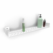 Półka Łazienkowa Prysznicowa Arras [L] 40x10x10cm - loft - Do Łazienki