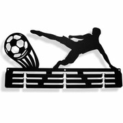 Wieszak na medale PIŁKARZ [M] 38x20cm