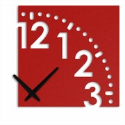 Zegar Prędkościomierz [S] 30x30cm - metalowy zegar ścienny