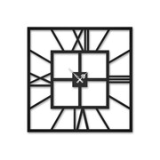 Zegar Squere [M] 50cm - metalowy zegar ścienny