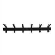 Wieszak do przedpokoju Podwójna Listwa [L] 60x13cm - Loft - Metalowy Ścienny