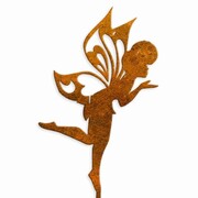 Biżuteria Ogrodowa Ozdoba Rdzawa Wróżka Euforia [XL] 13x100cm