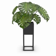 Kwietnik Metalowy REGGIE - 30x80x30cm - Metalowy stojak na kwiaty w stylu LOFT