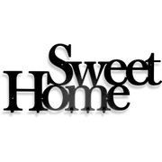 Sweet Home [XXL] 100x42cm - Wieszak na ubrania do przedpokoju