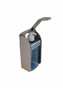 Poręczny Dozownik Łokciowy na płyn dezynfekcyjny 500 ml - Stal nierdzewna