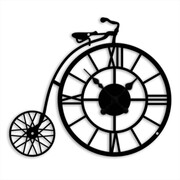 Zegar Bicykl [M] 43x50cm - metalowy zegar ścienny