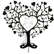 Stojak na biżuterię SERCA [M] 32x31cm modna dekoracja