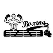 Wieszak na medale BOXING [L] 45x21 m dla boxera boks