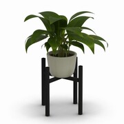 Kwietnik Metalowy Poppy - 30x30x30cm - Metalowy stojak na kwiaty w stylu LOFT