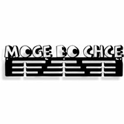 Wieszak na medale MOGĘ BO CHCĘ [M] 36x9cm dla sportowców
