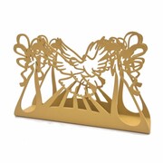 Serwetnik metalowy Anioły Pokoju [XS] 16x10cm - dekoracja stołu