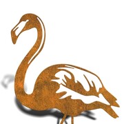 Biżuteria Ogrodowa Ozdoba Rdzawy Flaming [XXL] 50x67cm