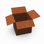 Kwietnik Zewnętrzny Pudełko Niespodzianka [M] 36x25x39cm - Metalowy stojak na kwiaty do ogrodu