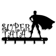 Wieszak na klucze SUPER TATA [S] 23x14cm