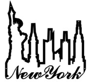 Dekor Nowy Jork [XL] 58x57 cm