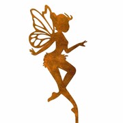 Biżuteria Ogrodowa Ozdoba Rdzawa Wróżka Amelia [XL] 10x100cm