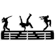 Wieszak na medale dla tancerzy HIP HOP [M] 36x17cm taniec