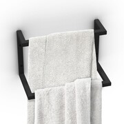 Wieszak Ścienny na Ręczniki Stanley Podwójny [M] 35x22x18cm - loft - Do Łazienki