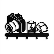 Wieszak na klucze FOTO [S] 22x14cm - dla fotografów