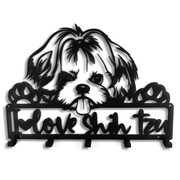 Wieszak do przedpokoju Pies Shih Tzu Love [M] 39x30cm