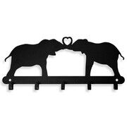 Wieszak na klucze SŁONIE [S] 20x9cm