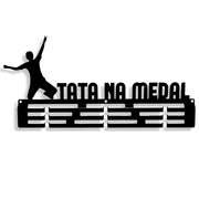 Wieszak Na Medale TATA NA MEDAL [M] 38x20 cm