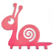 Wieszak Na Klucze Ślimak [S] 19x19cm - Metalowy organizer ścienny na klucze, gadżety i akcesoria dla dzieci