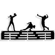 Wieszak na medale SIATKARKI [M] 36x17cm