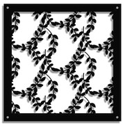 Dekor Delikatne Listki [L] 46x46 cm