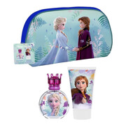 Air-Val Disney Frozen II Zestaw - woda toaletowa 50 ml + żel pod prysznic 100 ml + kosmetyczka Air-Val