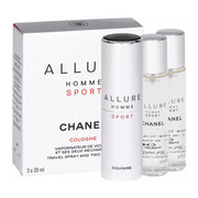 Chanel Allure Homme Sport Cologne EDC 3 x 20 ml Chanel