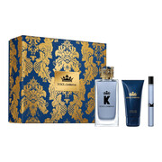 Dolce & Gabbana K by Dolce & Gabbana zestaw - woda toaletowa 100 ml + woda toaletowa 10 ml + żel pod prysznic 50 ml Dolce & Gabbana