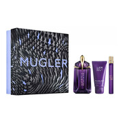 Mugler Alien zestaw - woda perfumowana 60 ml + woda perfumowana 10 ml + balsam do ciała 50 ml Mugler