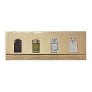 Bvlgari Zestaw miniaturek: Rain Essence woda perfumowana 5 ml + Man in Black woda perfumowana 5ml + pour Homme woda toaletowa 5ml + Wood Essence woda perfumowana 5ml Bvlgari