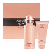 Iceberg Twice Rosa For Her zestaw - woda toaletowa 125 ml + balsam do ciała 100 ml Iceberg