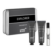 Montblanc Explorer zestaw - woda perfumowana 7,5 ml + balsam po goleniu 30 ml + żel pod prysznic 30 ml Montblanc