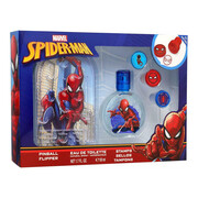 Air-Val Spider Man Zestaw - woda toaletowa 50 ml + pinball game + stemple Air-Val