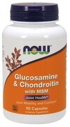 NOW Foods Glucosamine & Chondroitin with MSM 90 kapsułek