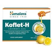 Koflet-H o smaku cytryny 12 pastylek do ssania Himalaya