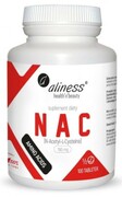 NAC N-Acetyl-L-Cysteine 190mg (1/2 tabletki)100 tabletek Aliness