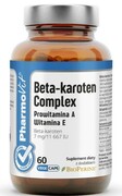 Pharmovit Clean Label Beta-karoten Complex Prowitamina A Witamina E 60 kaps