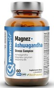 PharmoVit Clean Label Magnez + Ashwagandha Stress Complex 60 kapsułek