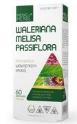 Waleriana Melisa Passiflora 60 kapsułek Medica Herbs