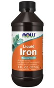 Liquid Iron żelazo w płynie 18mg 237ml Now Foods