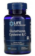 Glutathione + L-cysteine + witamina C 100 kapsułek Life Extension