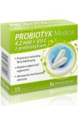 Aliness Probiotyk Medica + Vit. C z prebiotykiem 15 kapsułek MedicaLine